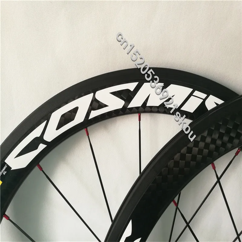 COSMIC PRO полностью Углеродные шоссейные колеса, углеродные SL C/T 700C велосипедные колеса из углеродного волокна, трубчатые колеса для велосипеда