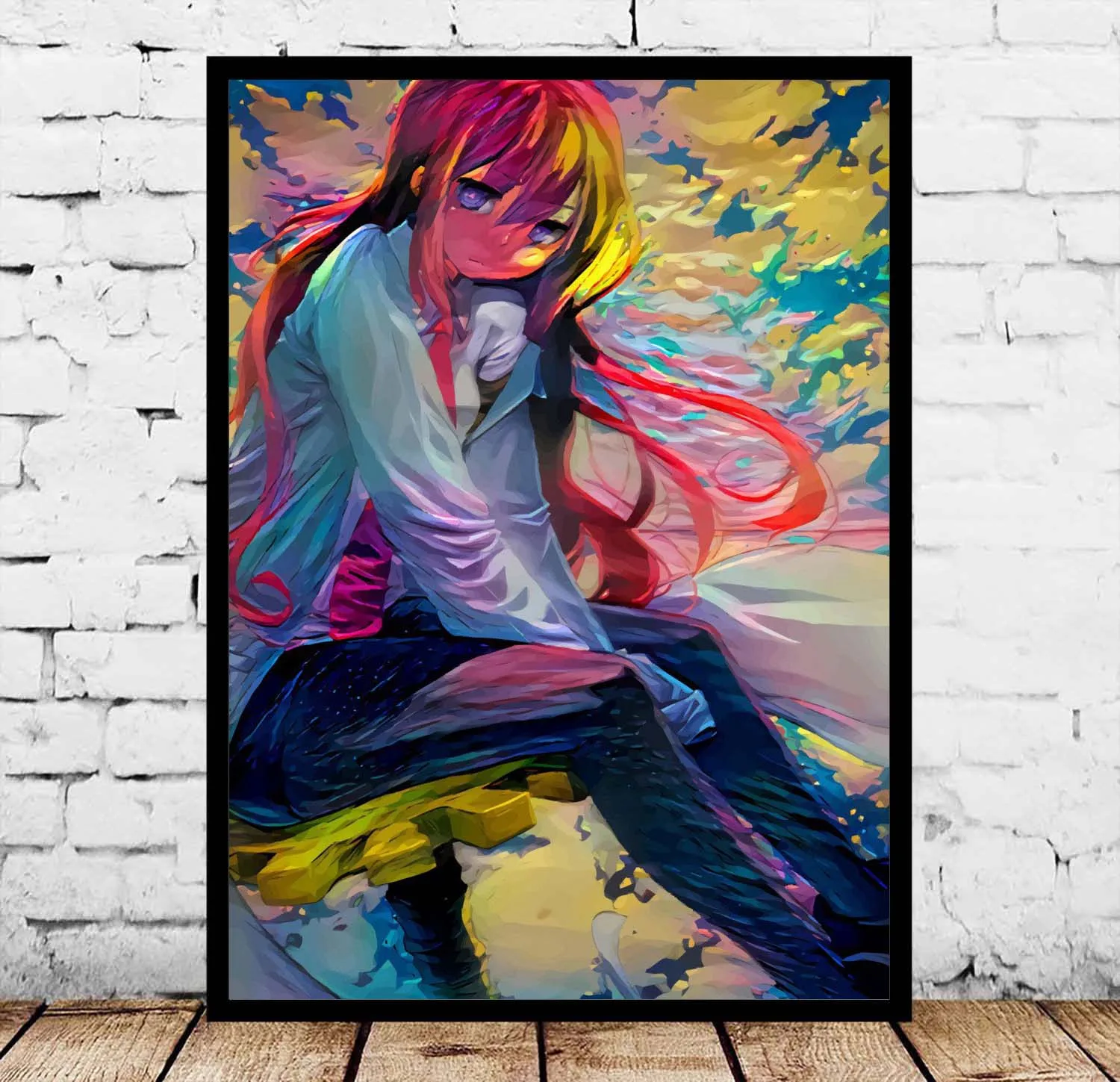 Kurisutinaaaa Kuroyukihime Kurumi Lancer Laxus Lelouch Levi Light and Ryuk Lucy Lyza Marco Phoenix Japan Anime Poster NoFrame | Дом и сад