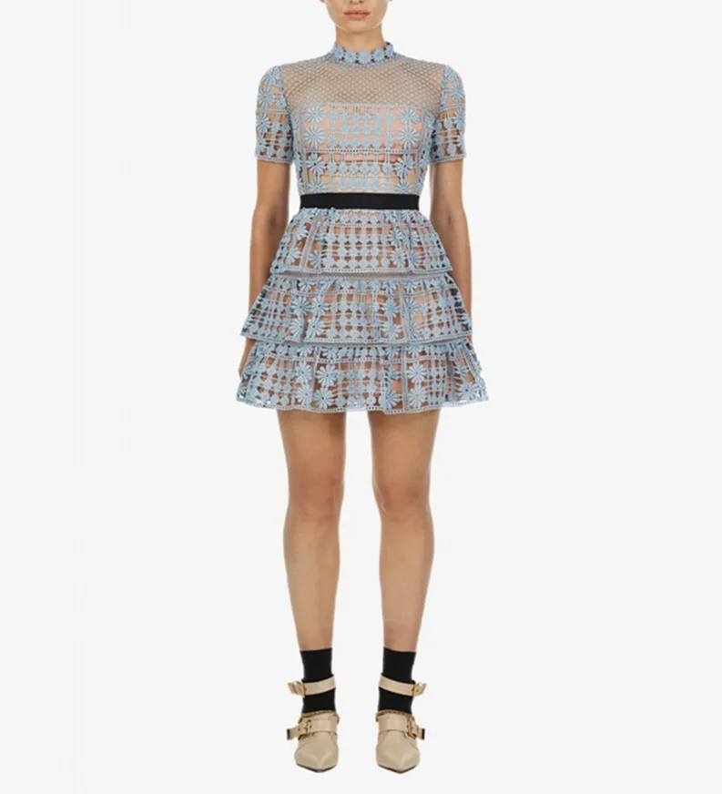 

2019 new arrive blue dress