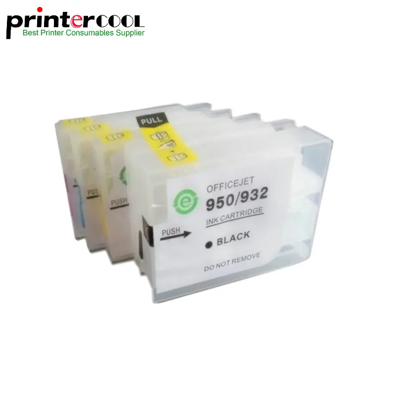 

einkshop 950 951 Compatible Refillable Ink Cartridge Replacement for hp 950 951 8600 8100 8610 8615 8620 8625 8680 8630 printer