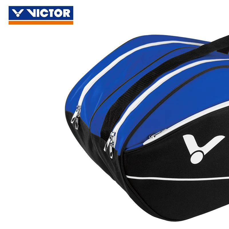 Оригинальная сумка Victor для бадминтона, Портативная сумка для игры в теннис, спортивная сумка для теннисной ракетки, теннисная сумка для 12 ракеток большой емкости Br6211