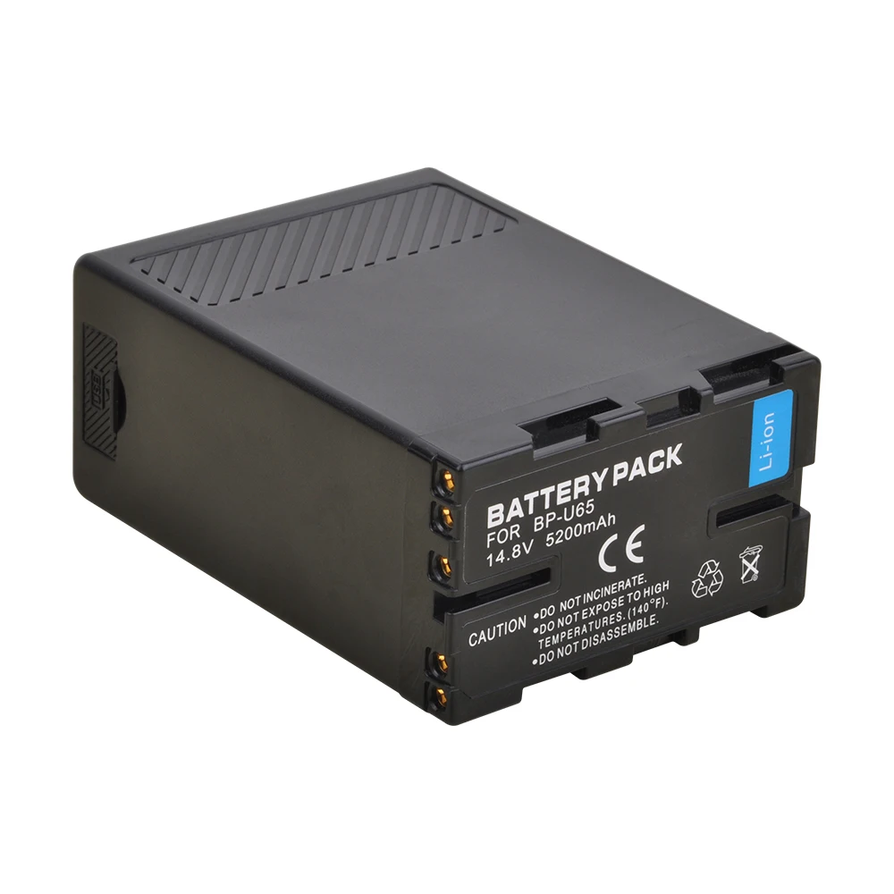 Recarregável para Sony Saída bp U60 Bpu60 Bateria Li-ion Pmw-100 Pmw-150 Pmw-160 Pmw-200 Pmw-300 Pmw 1pc 5200mah Usb Bp-u60 - Image 4