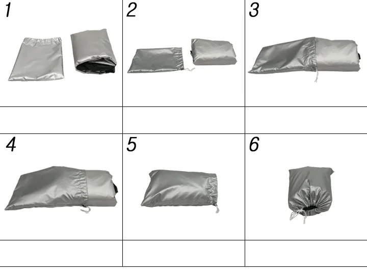 Серебряная крышка мотоцикла XXXL для BMW R1150GS Adventure R1200GS R1200RT / Honda Shadow Spirit Aero VLX VT750 VT1100
