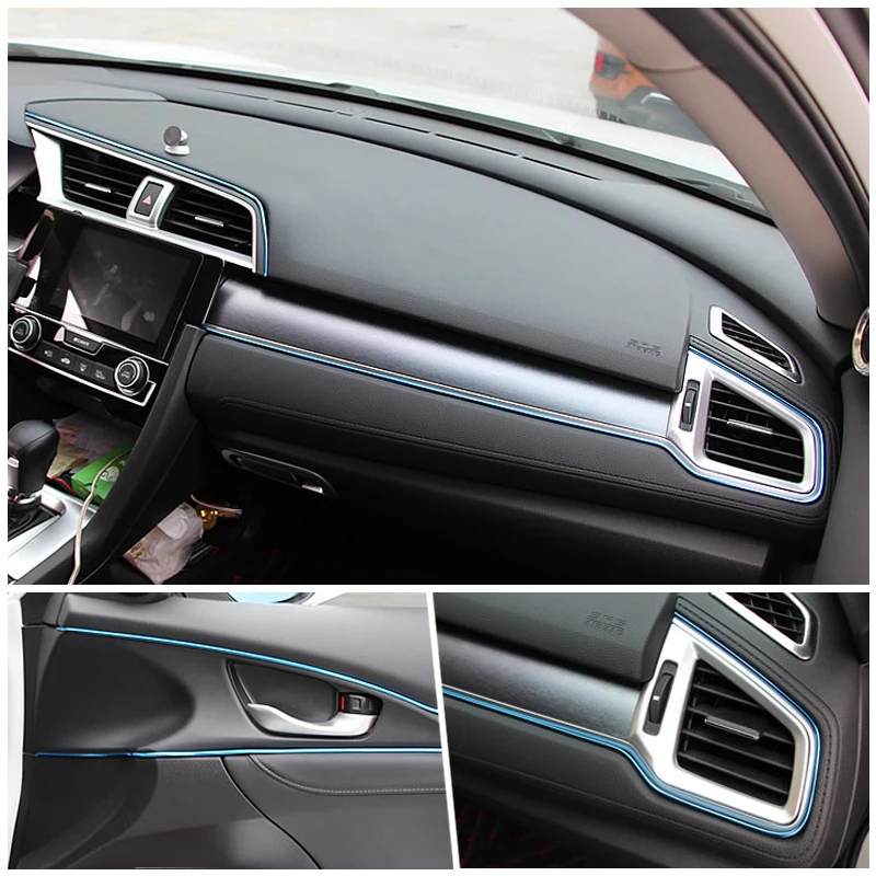 ZD 1X 5 м декоративная лента для Toyota corolla chr rav4 yaris auris Mitsubishi lancer 10 asx Nissan qashqai j11 juke