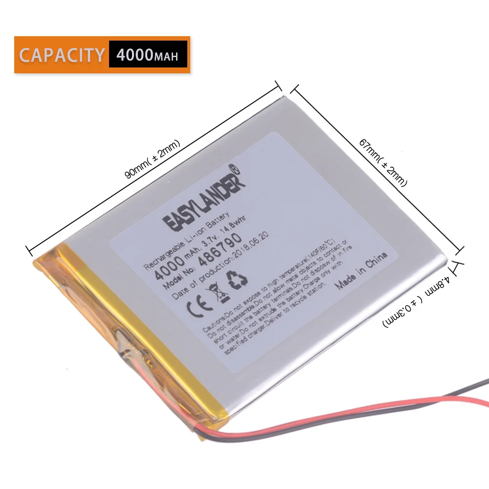 3 7 V 4000 mah &quotпланшет батарея семь дюймов под солнцем M70 486790 p Мобильный планшет