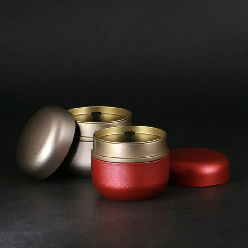 

Mini Tin Tea Coffee Suger Candy Storage Box Jar Coins Holder Metal Case Wedding Favor Organizer Container