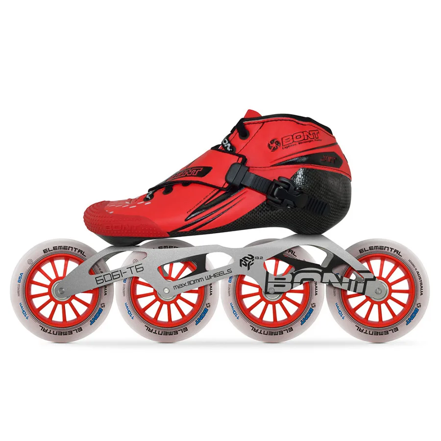 2PF 6061_Elemental 110mm_Jet Fluoro Red-Black