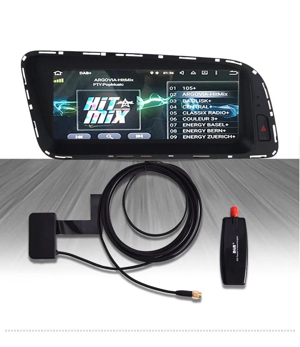 Best 2 Din Android 7.1 Car Radio For Audi Q5 2010 2011 2012 2013 2014 2015 2016 2017 Stereo GPS Navigation Car Head Unit Autoradio 16