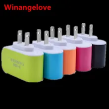 Winangelove 1000 шт./лот 3USB порты 3.1a USB AC США зарядное устройство дома Разъем для Samsung S7 S6 Note 2 3 для iPhone 7 6 5