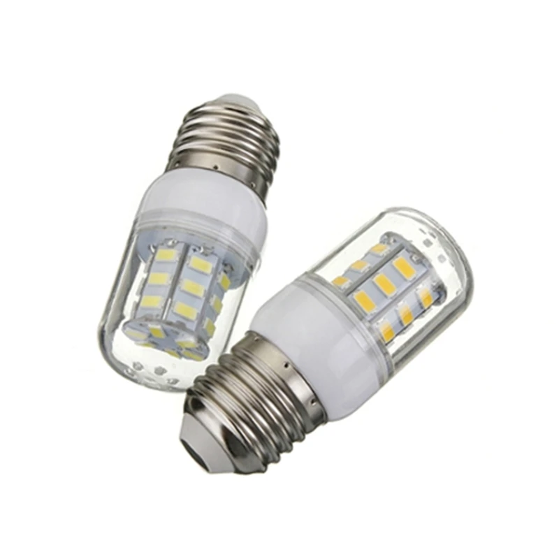 LED Light Bulb E27 5W 27 LED 5730 SMD Super Bright Energy Saving Lamp White Warm White Corn