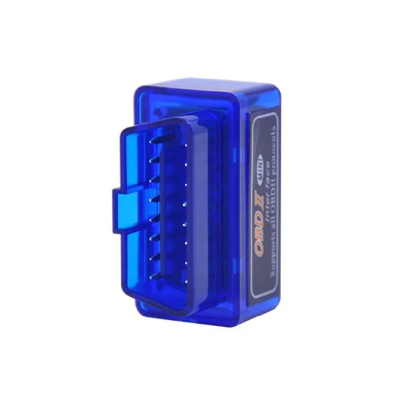 10 шт./лот Супер Мини Bluetooth ELM327 Bluetooth OBD2 автомобиля детектор V2.1 Программы для компьютера ELM 327 белый/синий/черный авто инструмент диагностики