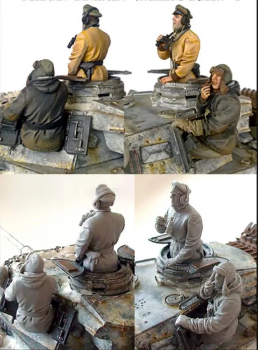 

1/35 Resin Figure Model Kit Unassambled Unpainted E10