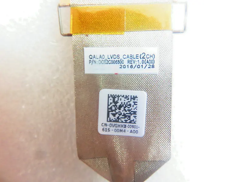 Новый оригинальный светодиодный ЖК кабель lvds для Dell Latitude E6530 DC02C006800 CN 0VGHHX