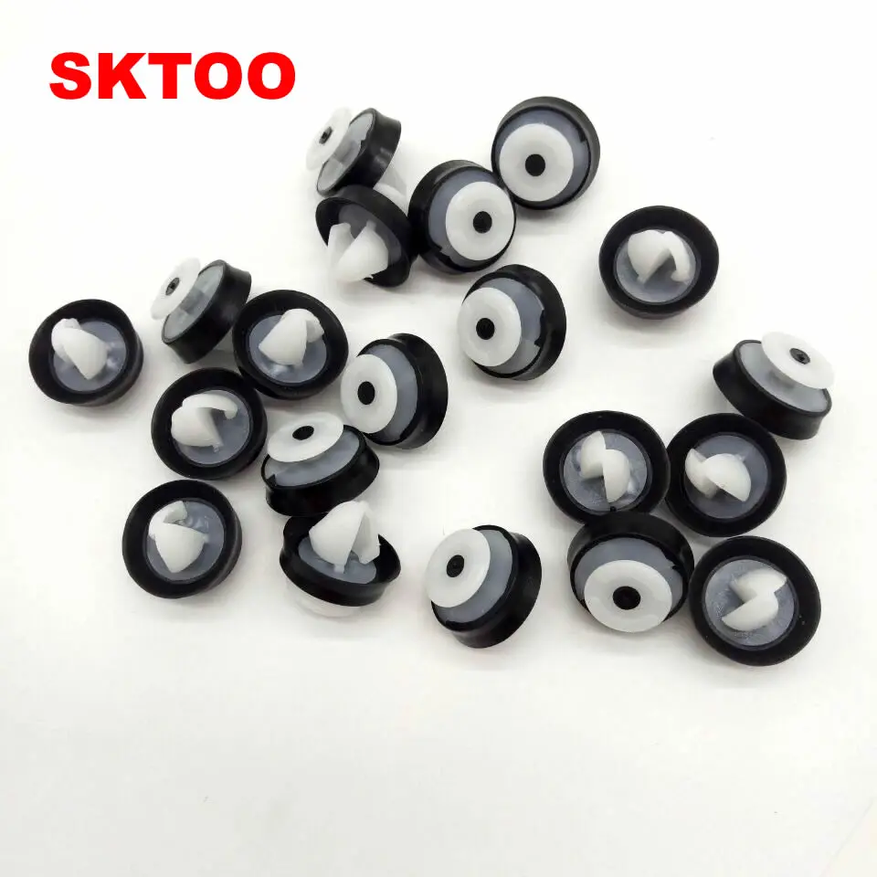 SKTOO 20PCS The door panel trim clip buckle for Peugeot 307 206 207 408