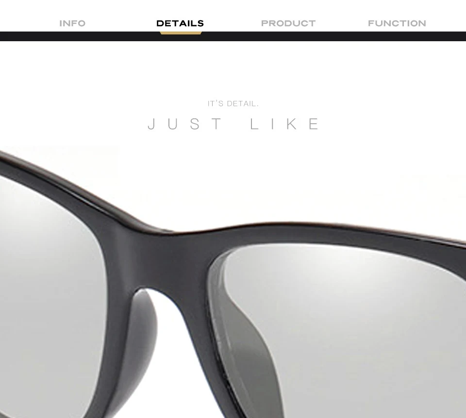 Классические фотохромные солнцезащитные очки для мужчин и женщин, поляризованные солнцезащитные очки TR90, квадратные спортивные очки, мужские очки для вождения, UV400