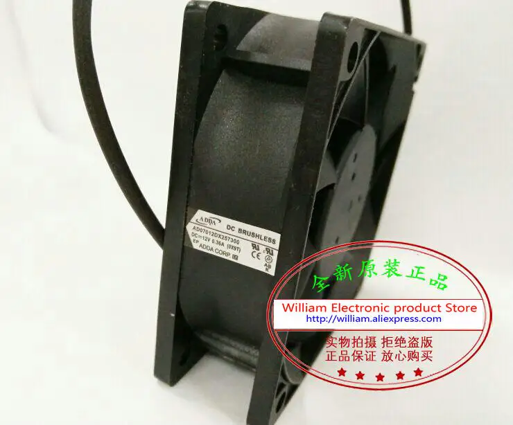 New Original ADDA AD07012DX257300 12V 0 35A for Acer EV S21T D200 font b projector b