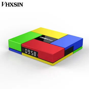 

VHXSIN 10PCS/LOT T95K PRO 2GB 16GB Amlogic S912 Octa Core Andorid 7.1 TV BOX 2.4G/5GHz
