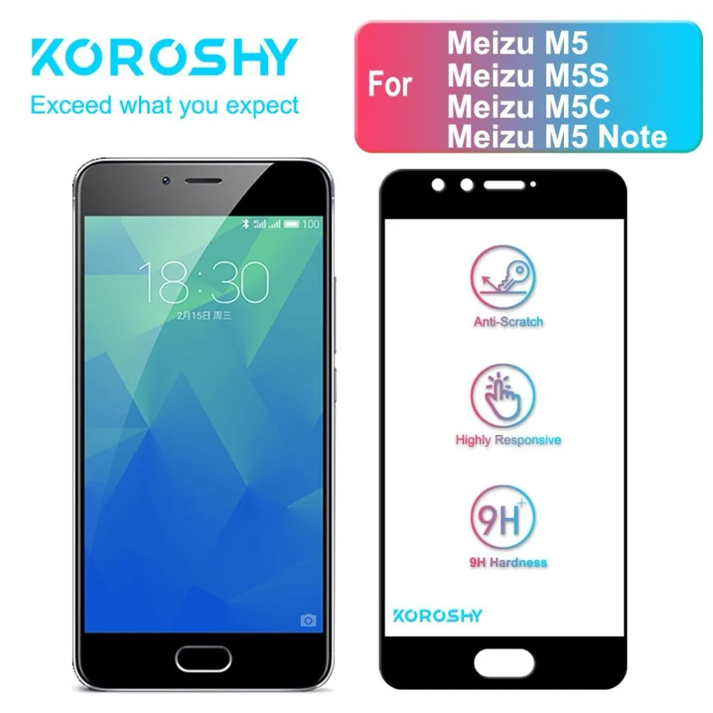 Защитное стекло для Meizu M5 Note M5S M5C Meilan 5 5S A5 | Мобильные телефоны и аксессуары