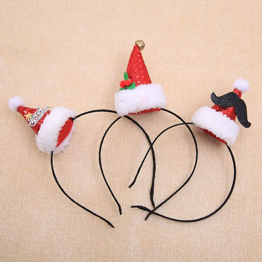 christmas headband hats