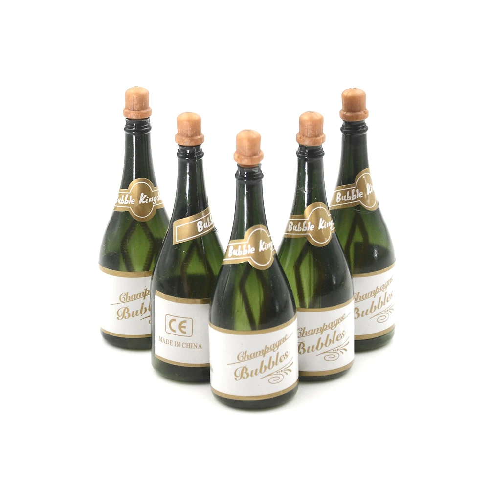 «Сделай сам» с самостоятельным поливом бутылки для мыльных пузырей 5 шт./компл. бутылки шампанского, винного стакана, выбoр дeтeй Классические игрушки пузырей лучшего День рождения подарки