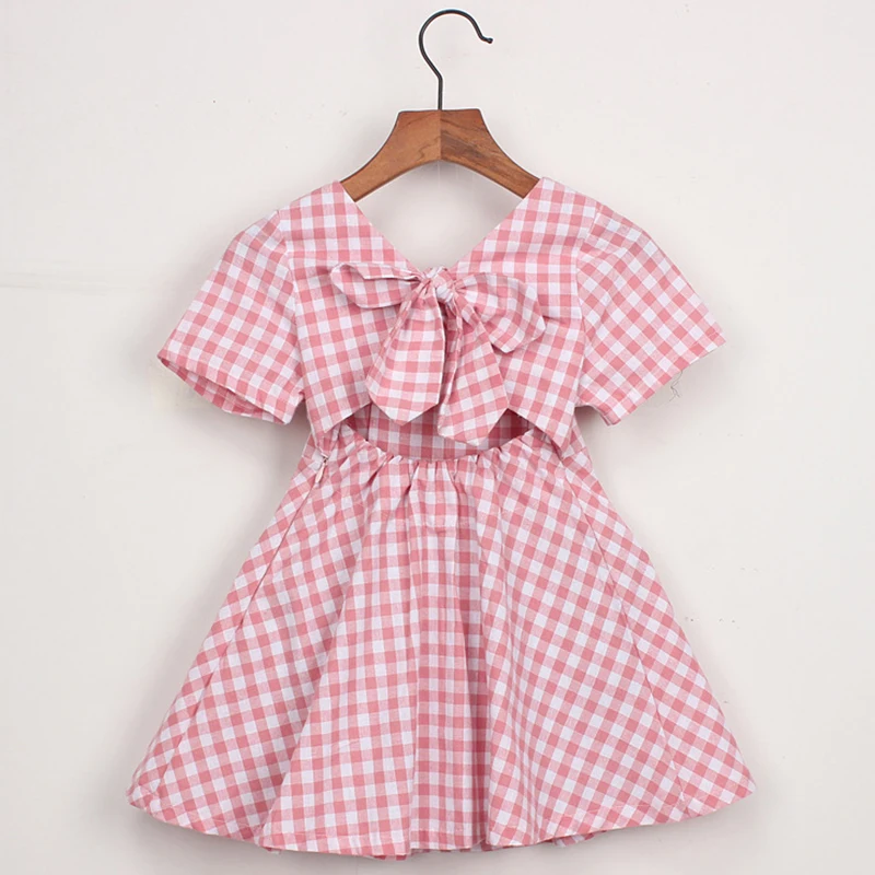 

Girls Clothing 2019 Kids Girl Short Sleeve Dress 2-7 Years Summer Girls Dresses Children Clothes Baby Cotton Princess Dress