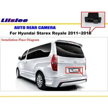 Камера для Hyundai starex Royale 2011~ Номерные знаки для мотоциклов свет OEM/HD CCD Ночное видение/заднего Камера/backup парковка