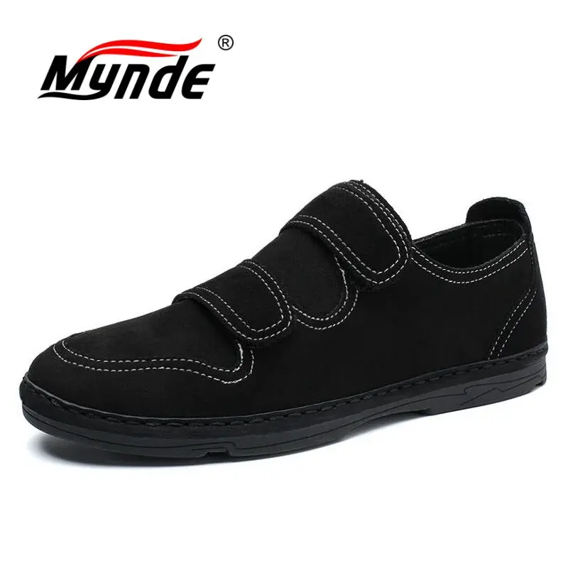 

Mynde Men Casual Shoes 2018 Fashion Men Shoes Leather Men Loafers Moccasins Slip On Men's Flats Loafers Male Shoes