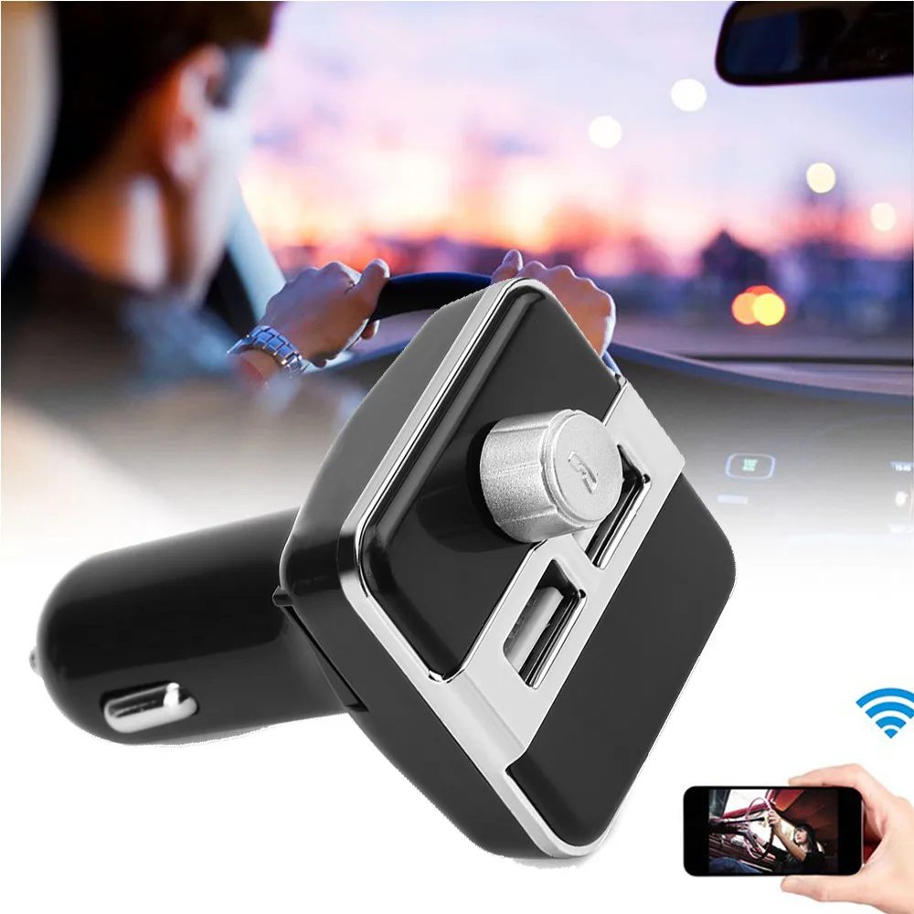 

Franchise 2019 Multifunction Bluetooth FM LCD Transmitter Wireless MP3 TF Radio Adapter USB Charger Car Kit Usb To Mp3 Adapter #