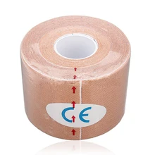 JHO-1 Roll Muscles Care Fitness Athletic Health Tape 5M * 5CM – Apricot