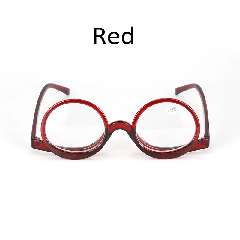 Iboode увеличительные очки, вращающийся макияж, очки для чтения, женские складные очки, косметика, общее зрелище, очки для дальнозоркости