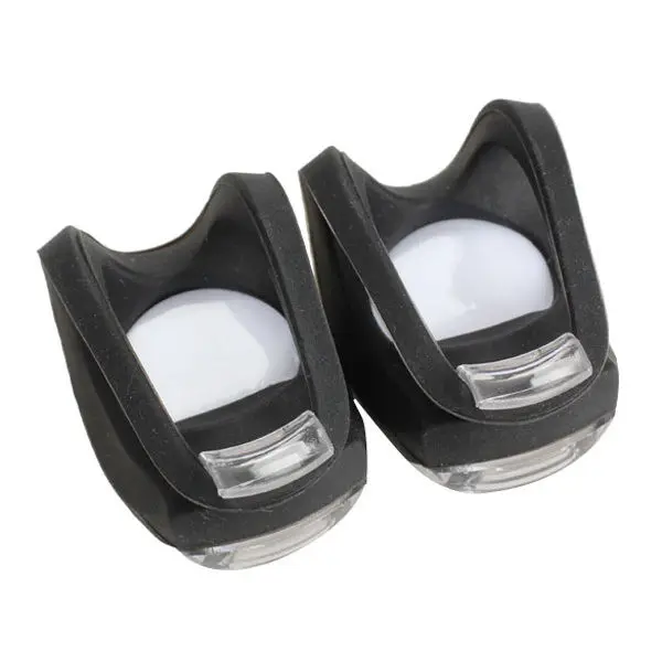 2 шт. светодиодный силиконовый светильник для велосипеда, переднего и заднего колеса