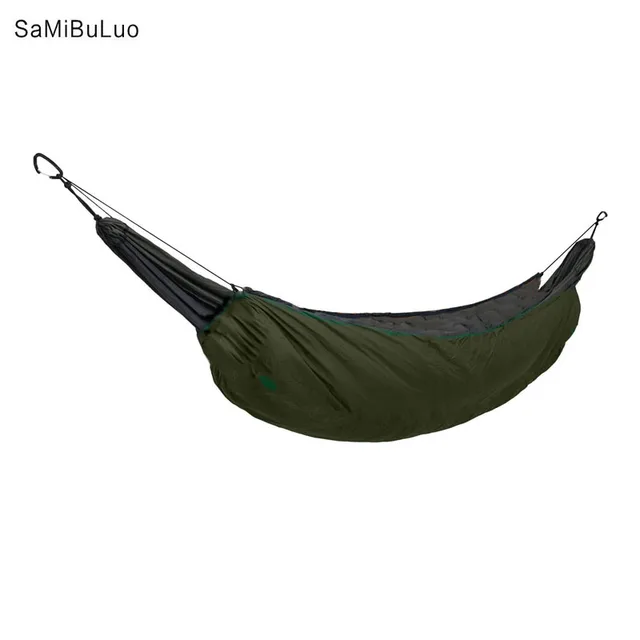 Special Price SAMIBULUO Winter Warm Hammock Underquilt Lightweight Camping Quilt Packable Full Length Under Blanket                           