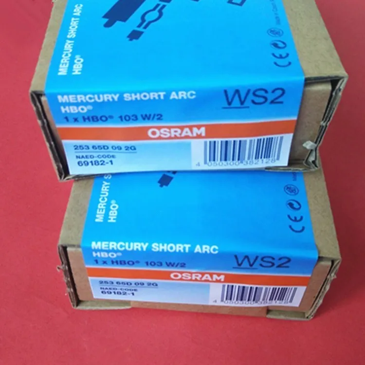 Для OSRAM HBO 100 Вт/2 100 Вт ртутная лампа, NAED код 69217-1 69217-3, CTR6000 флуоресцентный микроскоп Ebq 100 ebq100 лампочка
