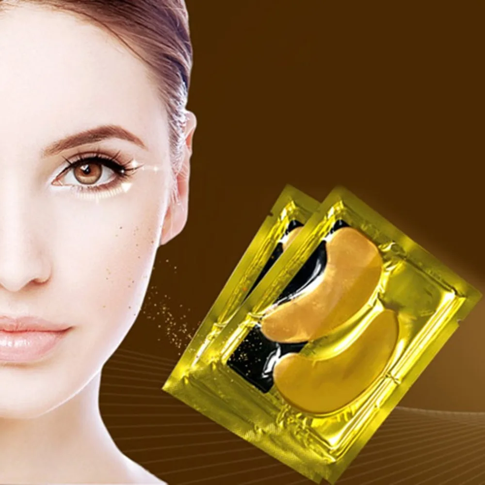 24K Eye Mask Remove Dark Circles Anti-wrinkle Moisturizing Anti-aging Anti-puffiness Bags Beauty Firming | Красота и здоровье