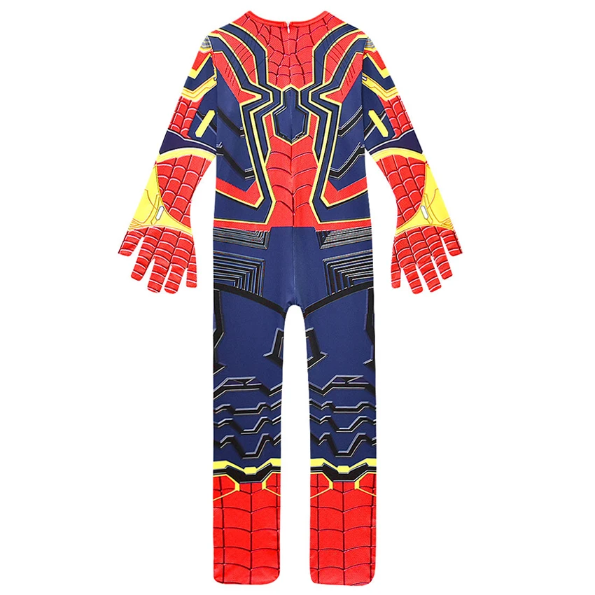 Spiderman Far From Home Kids Costume Boys Cosplay Jumpsuit with Props - Fancy Party Dress Up Suit for Children image 2