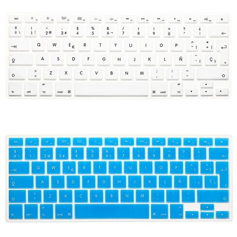 Чехол для клавиатуры с испанской Европейской версией чехол нового MacBook Pro 13