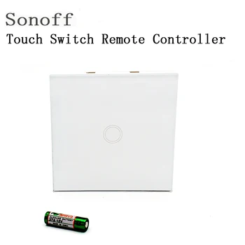 

Sonoff T1/T2/T3 1Gang Touch Switch Remote Controller ON/Off Light Switch With Stickers Single Channel Works