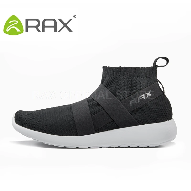 RAX Новинка года для женщин дышащие кроссовки легкий спортивные мужские туфли Zapatos De Hombre спортивные спортивная обувь - Цвет: Hei running shoes
