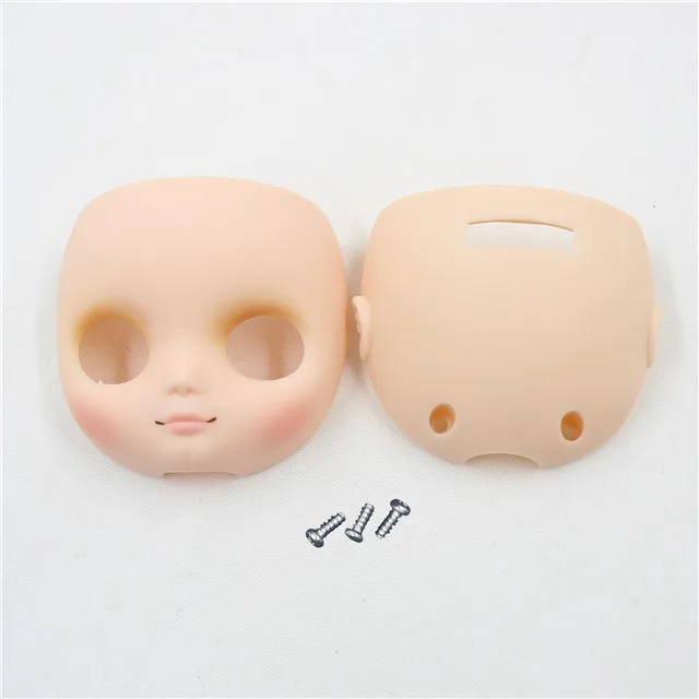 1/8 bjd blyth Middie кукла аксессуары Лицевая панель для тела глаза головы eyechips 1/8 - Цвет: matte face