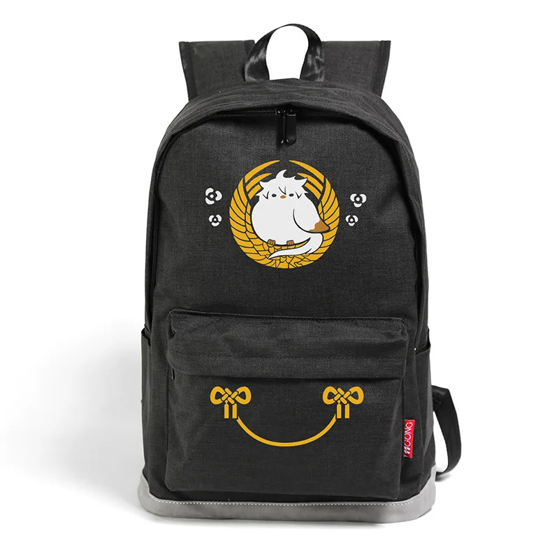 

Anime Touken Ranbu Online Cosplay Mikazuki Mun Cos male and female student bags casual fashion backpack child birthday gift