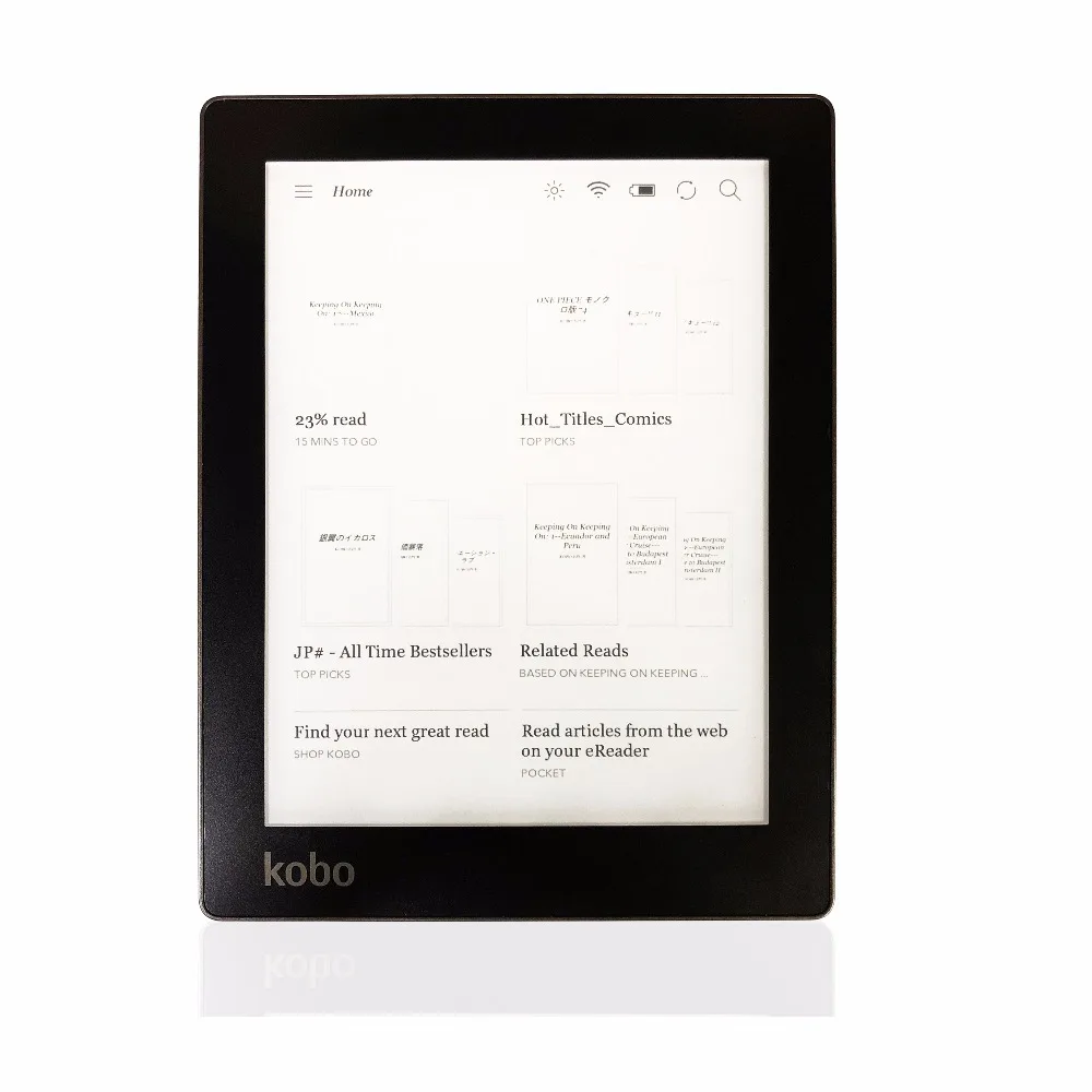Электронная книга Kobo Aura сенсорный экран 6 дюймов светильник 1024x768 4 Гб Wi Fi|6 inch