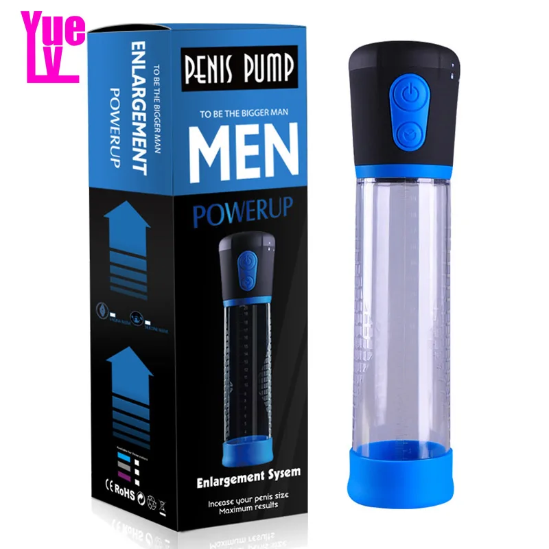 YUELV Automatic Electric Penis Pump Enlargement Vacuum Prolong Enhancer Enlarger Extender Adult Sex Toy For Men Gays | Красота и
