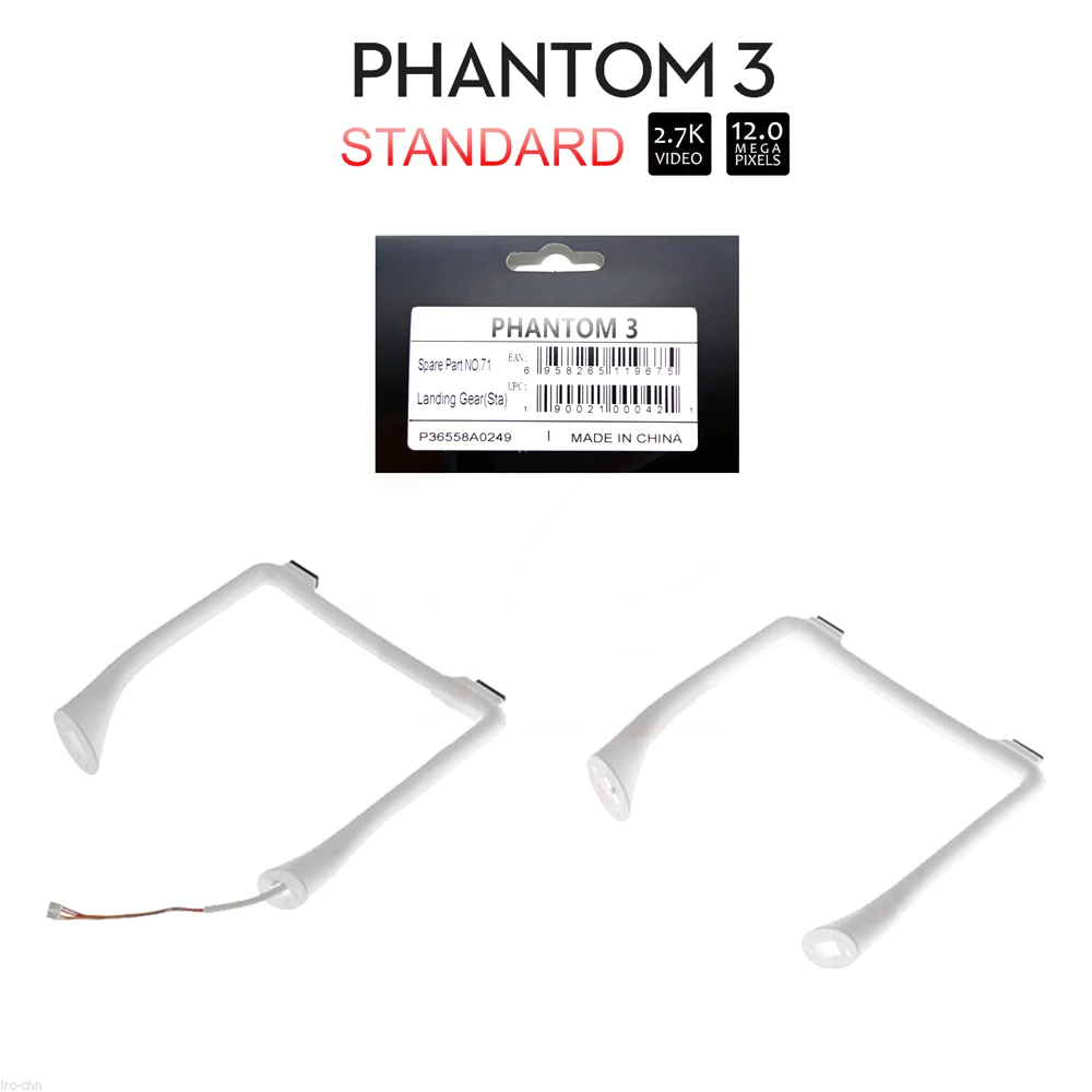 

Original DJI Phantom 3 Standard Landing Gear With Compass For Quadcopter RC Drone Spare Part