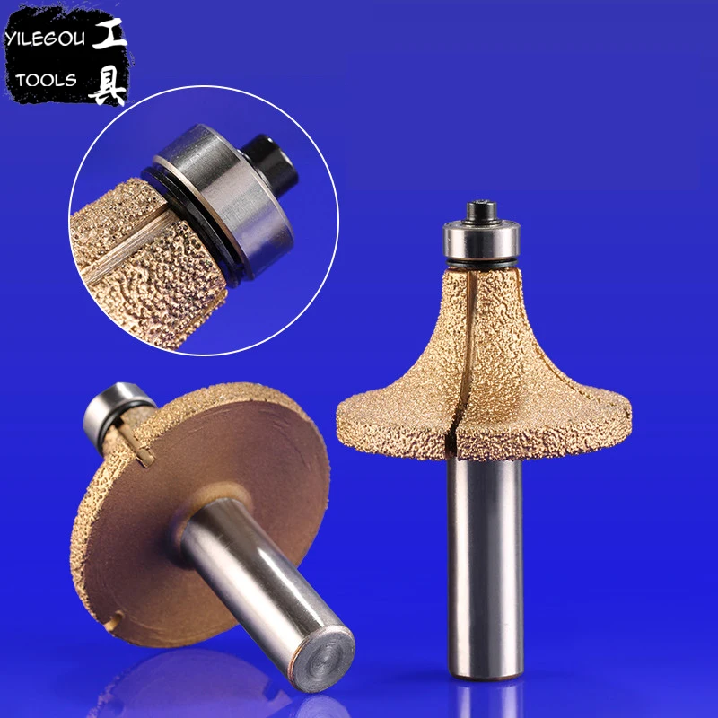 Diamond Round Cutter 1/2"*34mm Diamond Round Milling Cutter Shank 12