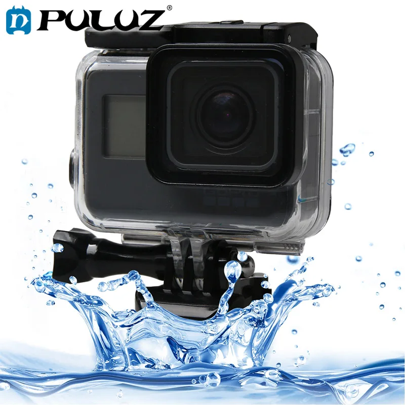 

PULUZ Touch Screen 60m Underwater Waterproof Housing Diving Protective Case with Buckle Basic Mount & Screw For GoPro