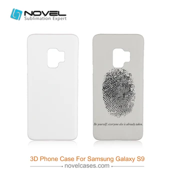 

new arrival 3d hard plastic sublimation phone housing For Galaxy S9