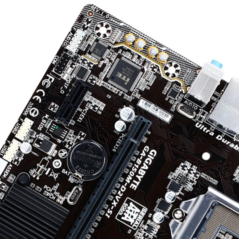 Материнская плата GIGABYTE GA B150M D2VX SI LGA1151 i3 i5 i7 DDR4 32G Micro ATX|Материнские платы| |