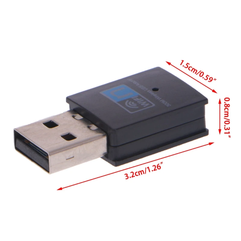 Мини 300 Мбит/с USB2.0 WiFi 802,11 n/g/b LAN сетевая карта беспроводной адаптер ключа