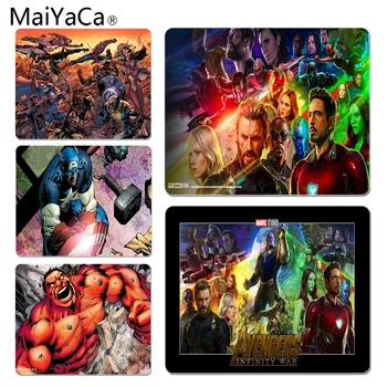 

MaiYaCa In Stocked Marver Avengers Unique Desktop Pad Game Mousepad Size for 180x220x2mm and 250x290x2mm Small Mousepad