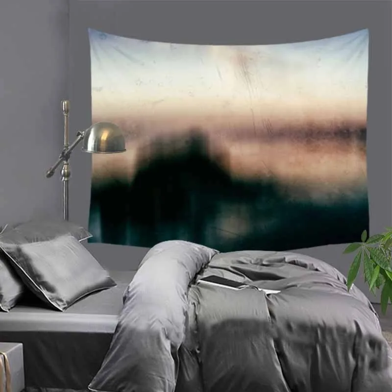 

European home decorative abstract patterns tapestry hippie mandala wall hanging Bohemian bedspread dorm decor wall carpet LZC3